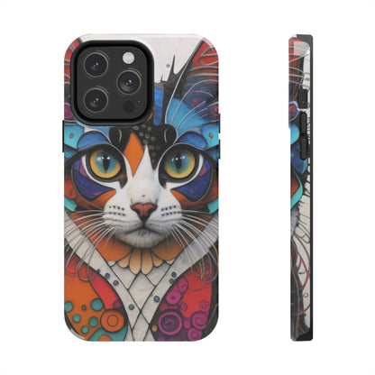 Whimsical Cat Dreamscape Guardian Phone Case