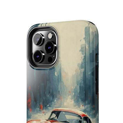 City Drive Red Sports Car Tough Phone Case