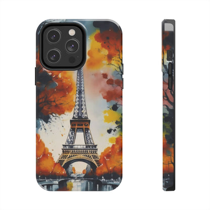 Watercolor Eiffel Twilight Defender Case