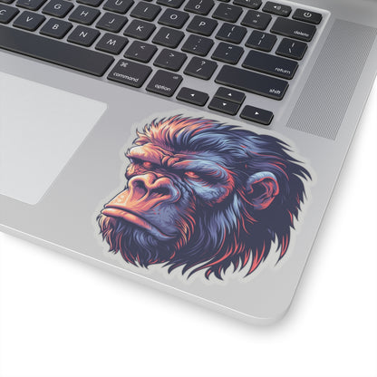 Skeptical Tan Yeti Vinyl Sticker