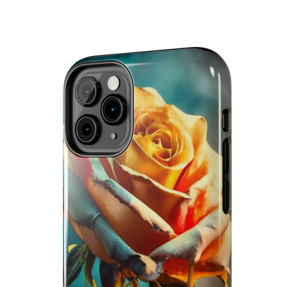 Golden Rose Elegance Tough Phone Case