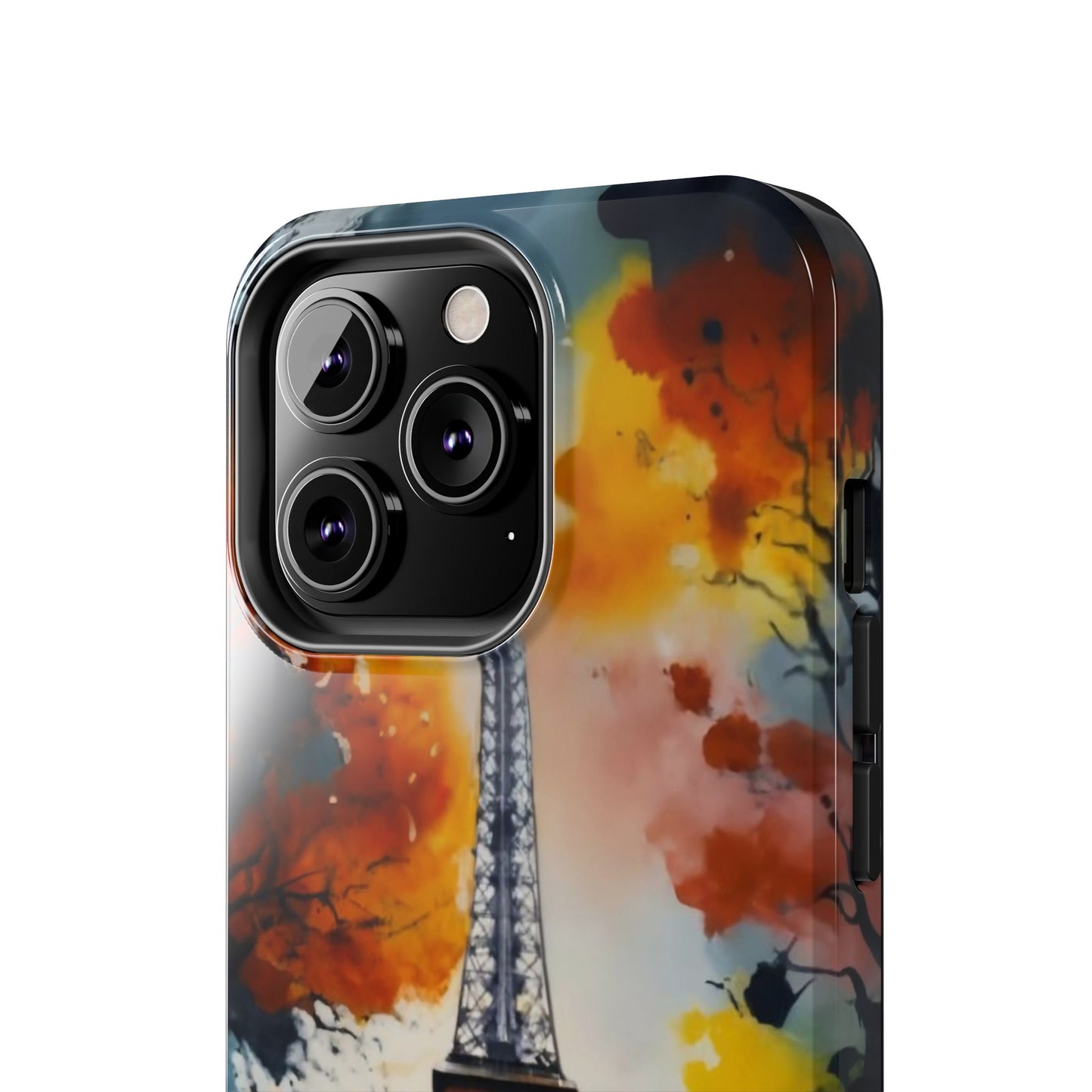 Watercolor Eiffel Twilight Defender Case