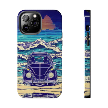 Blue VDub Beetle - Tough Phone Case