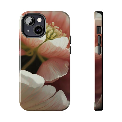 Pink Petal Watercolor Bloom Tough Phone Case