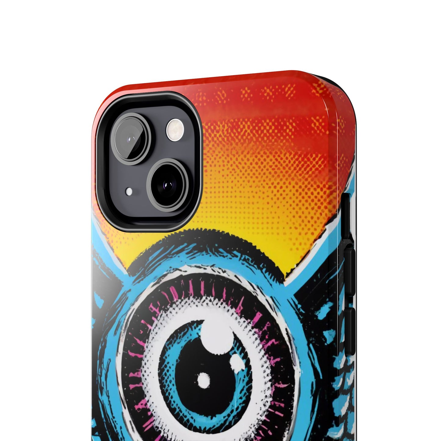 Bursting Vision Winged Eye iPhone Case