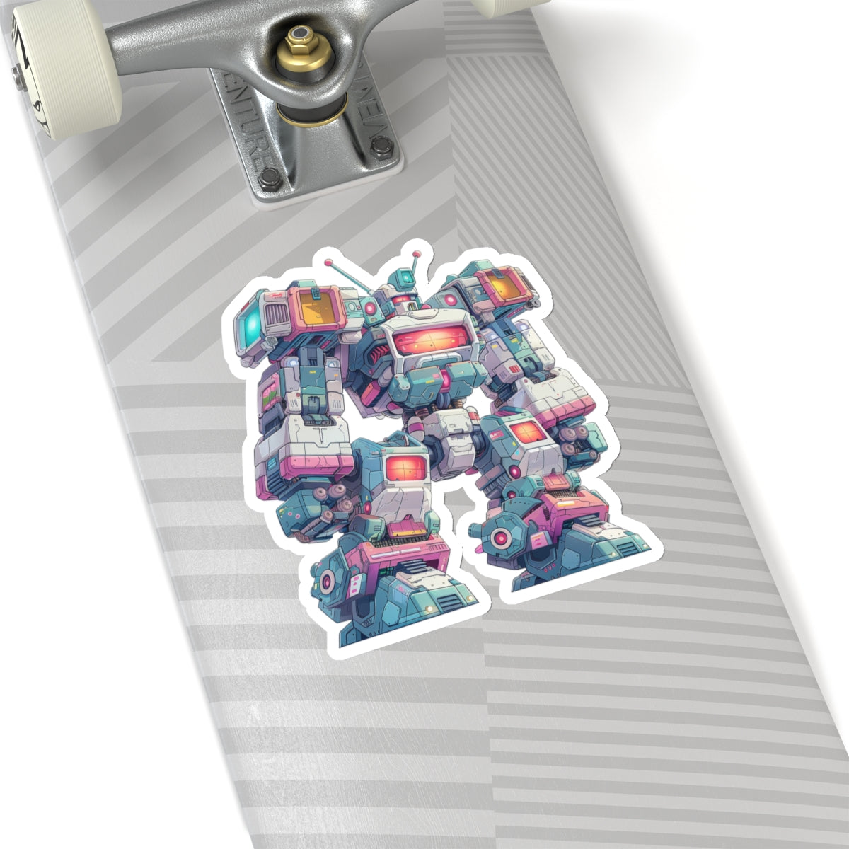 Robo Retro Revival Sticker