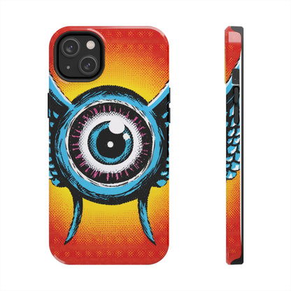 Bursting Vision Winged Eye iPhone Case