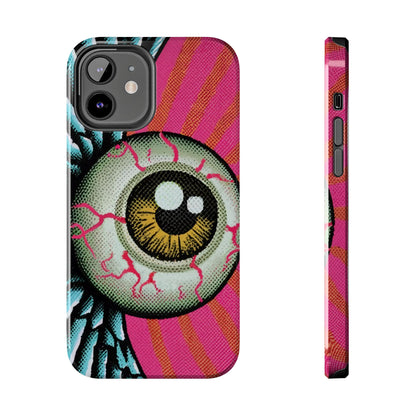 Winged Eye Pop Art Tough iPhone Case