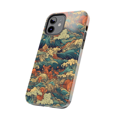 Colorburst Coast - Wave of Colors - Tough Phone Case