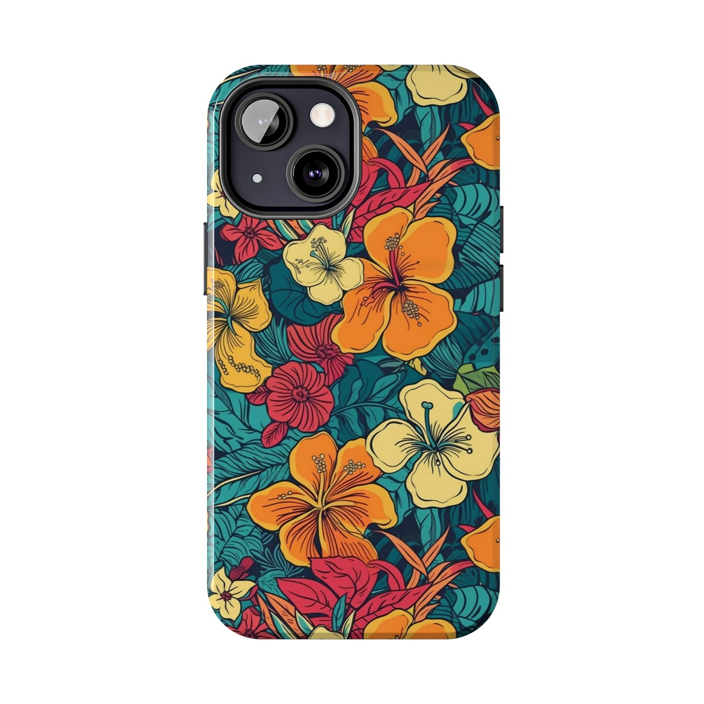 Brilliant Lokelani - Hawaiian Tough Phone Case