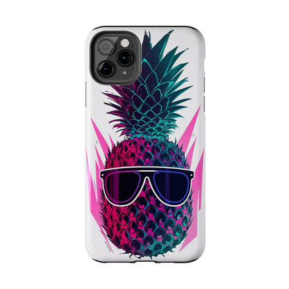 Sunglass Clad Pineapple Funk Tough Phone Case