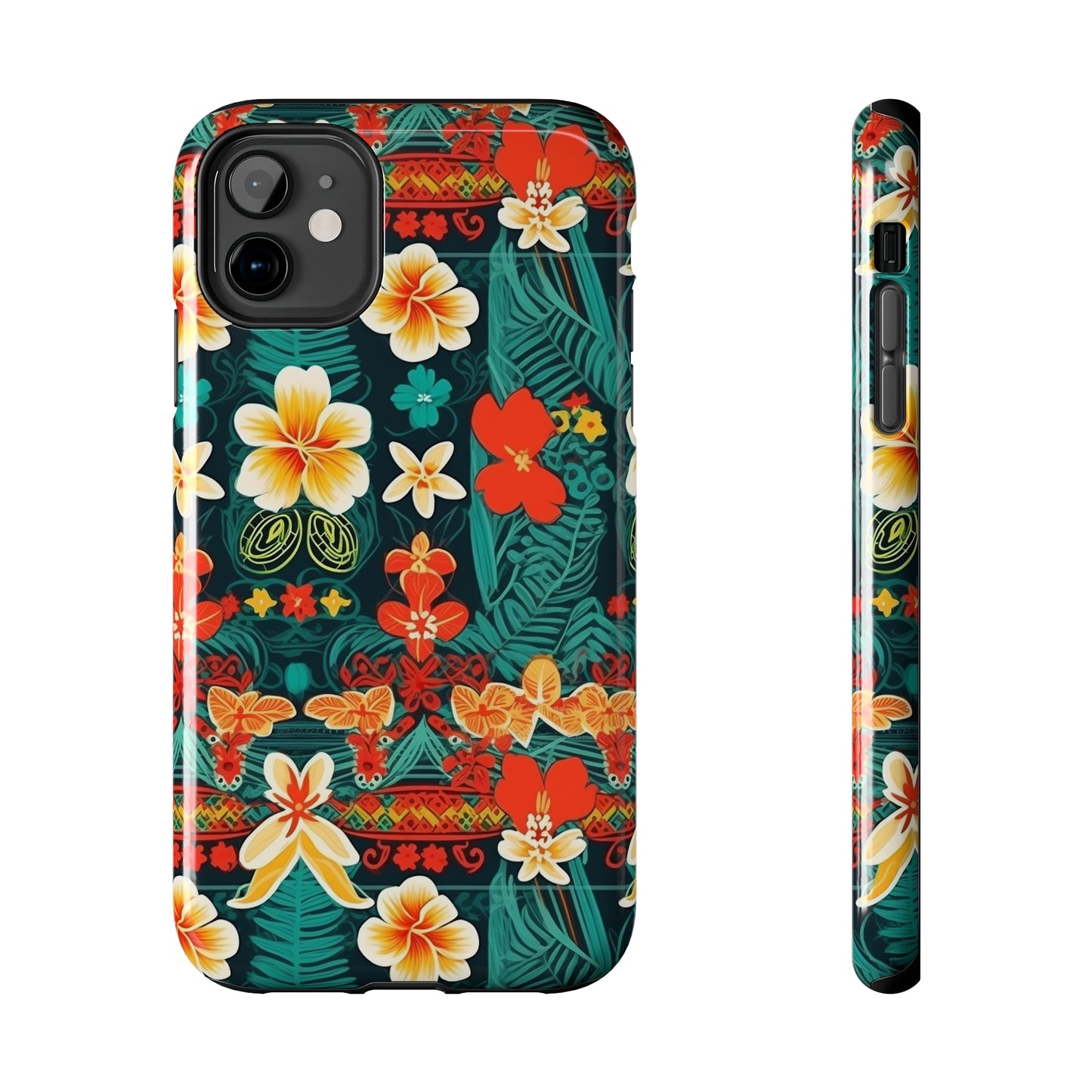 Hibiscus Haze - Hawaiian Tough Phone Case