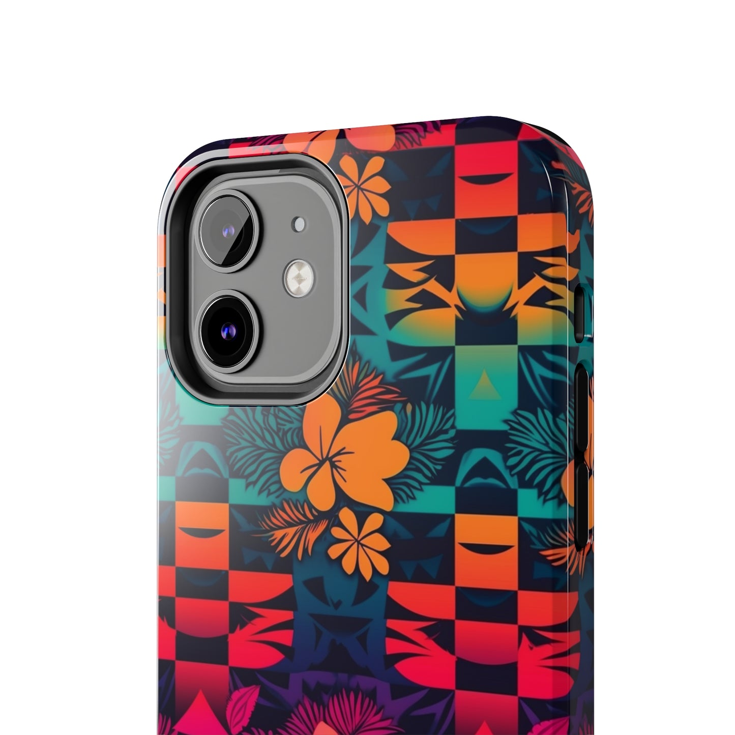 Electric Plumeria - Hawaiian Tough Phone Case