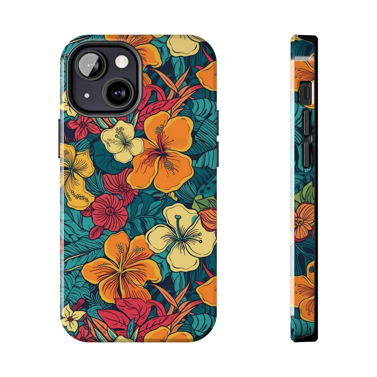 Brilliant Lokelani - Hawaiian Tough Phone Case