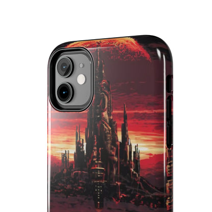 PixelVista Futuristic City Tough Phone Case