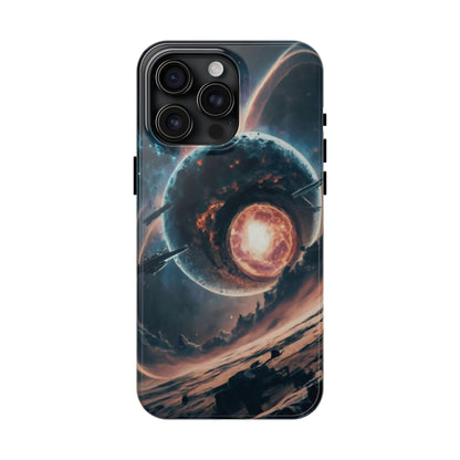 Cosmic Implosion Planet Tough Phone Case