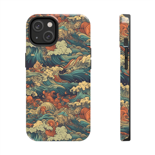 Colorburst Coast - Wave of Colors - Tough Phone Case