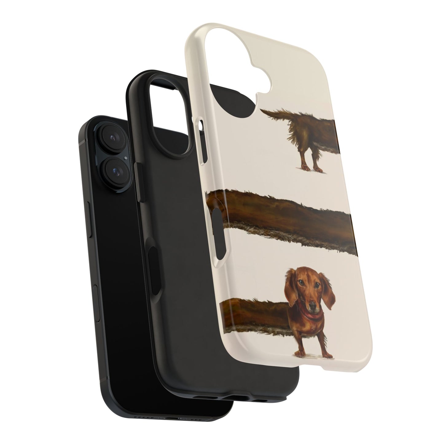 Wraparound Dachshund Long Dog Tough Phone Case