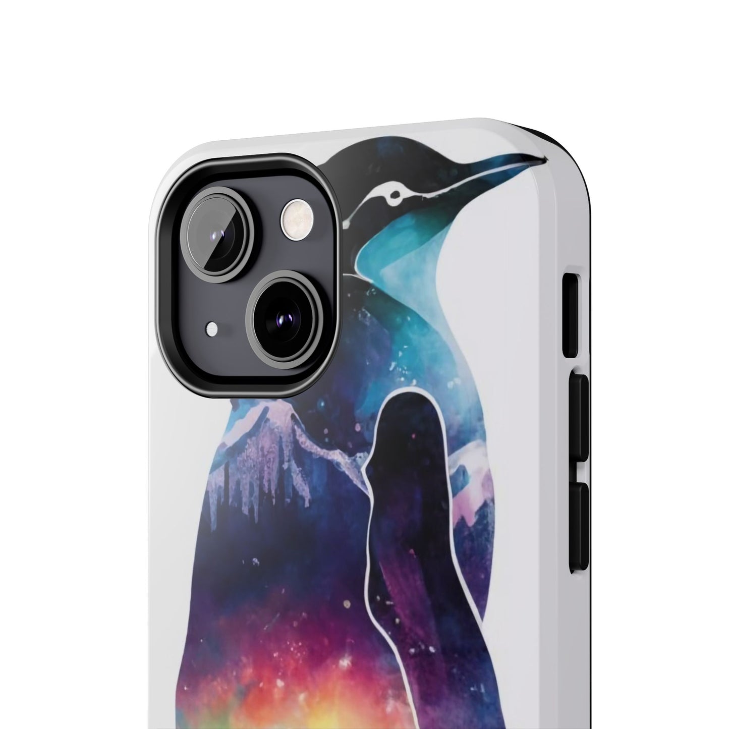 Arctic Majesty Penguin Tough Phone Case