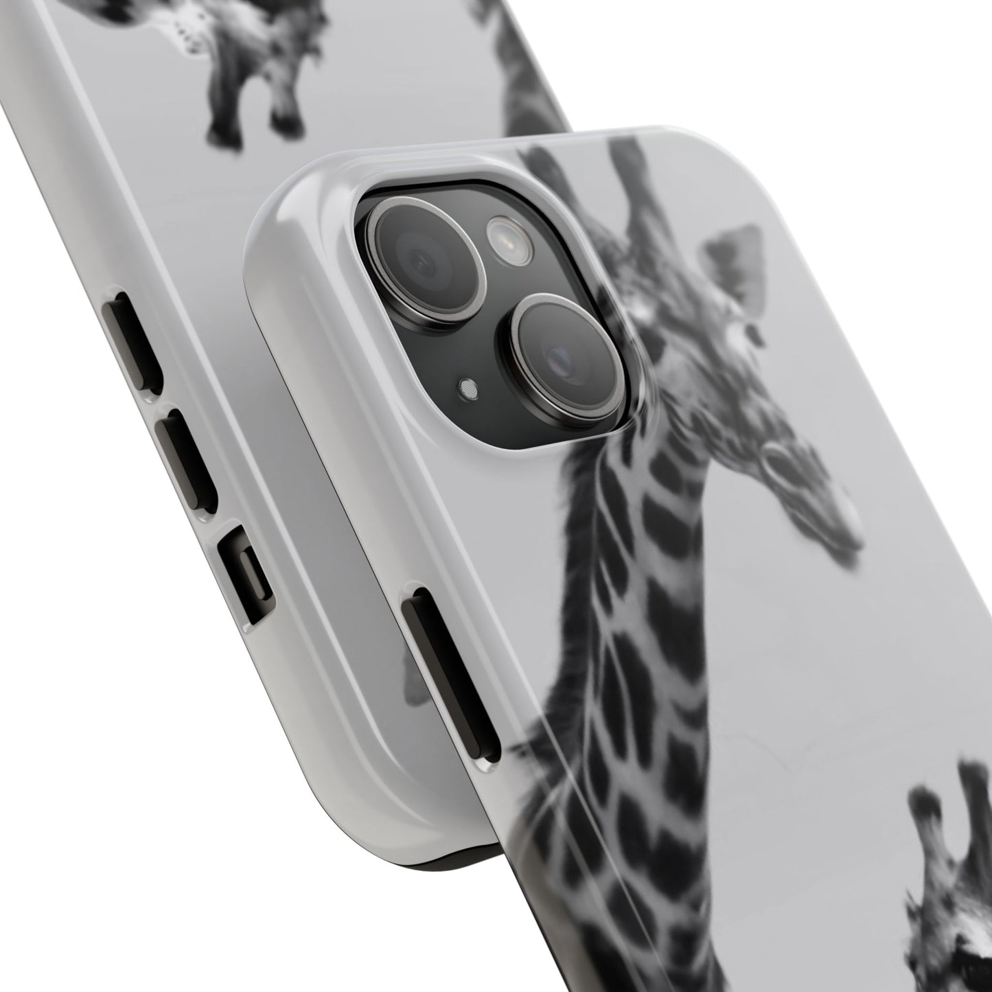 Monochrome Giraffe Guardian Case