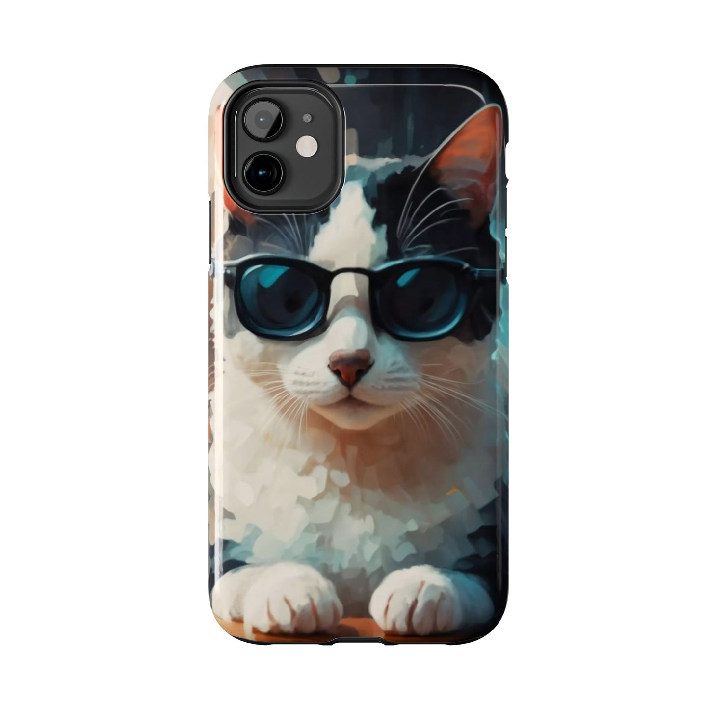 CoolCat Dinner Date Tough Phone Case