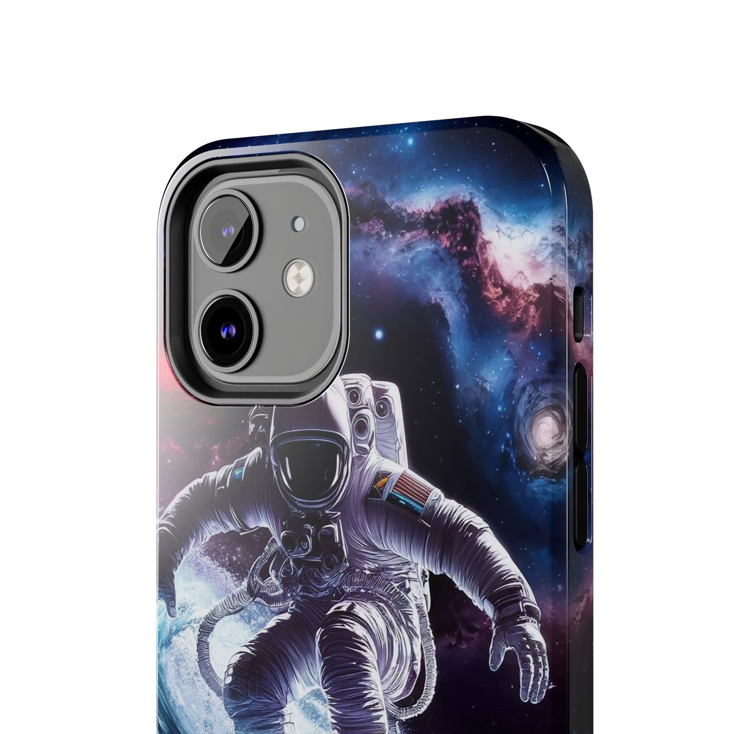 Galactic Wave Rider Astronaut Tough Phone Case