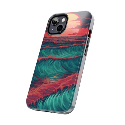 Sunset Waves ToughShield Case