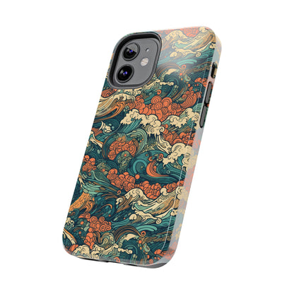 Vibrant Waves - Wave of Colors - Tough Phone Case