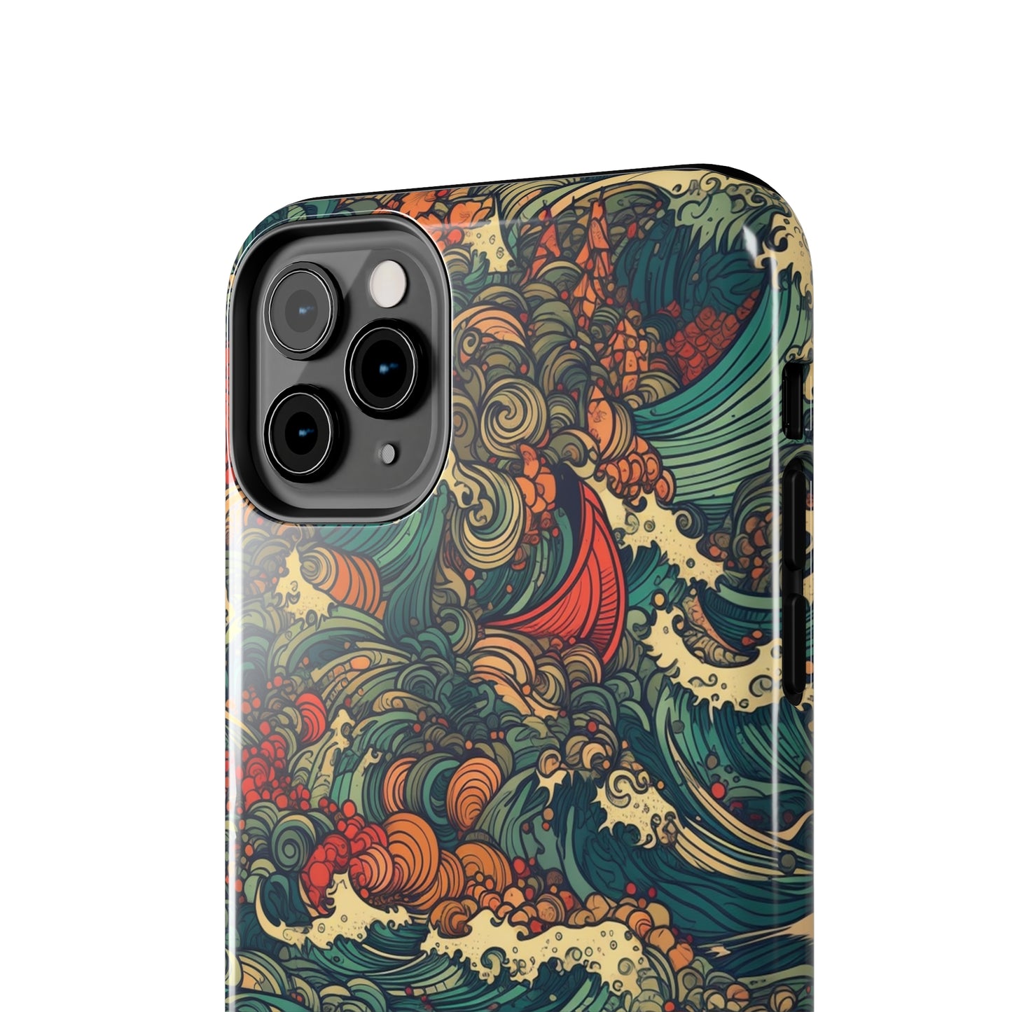 Electric Ocean - Wave of Colors - Tough Phone Cases