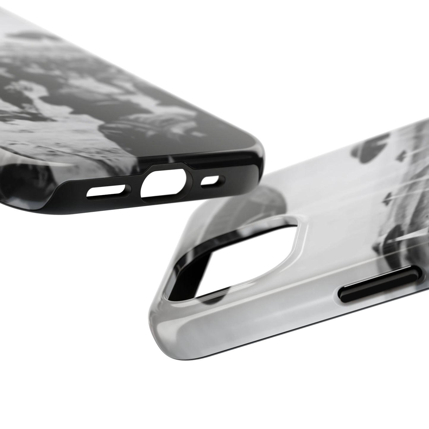 RetroWar UFO Encounter Tough Phone Case