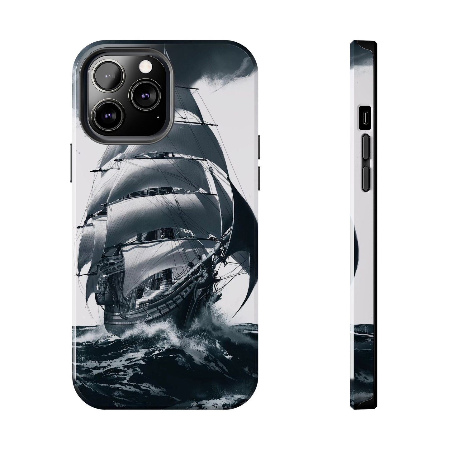 Tempest Voyage Pirate Ship Tough Phone Case