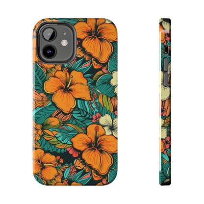 Sunset Tiare - Hawaiian Tough Phone Case