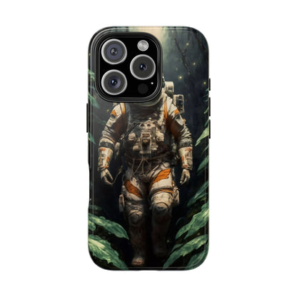 Cosmic Explorer Jungle Trek Tough Phone Case