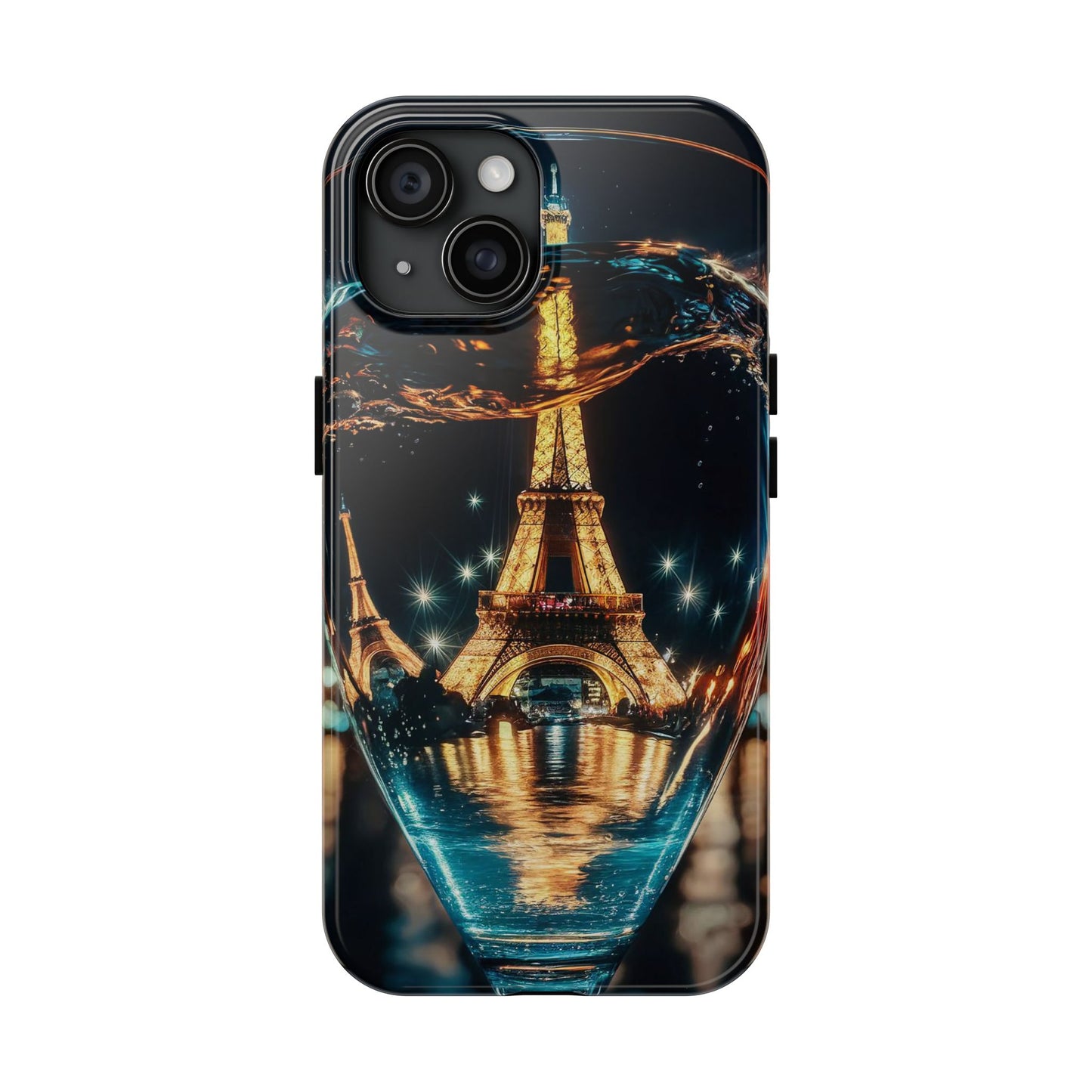 Eiffel Tower Through the Looking Glass Tough Phone Case