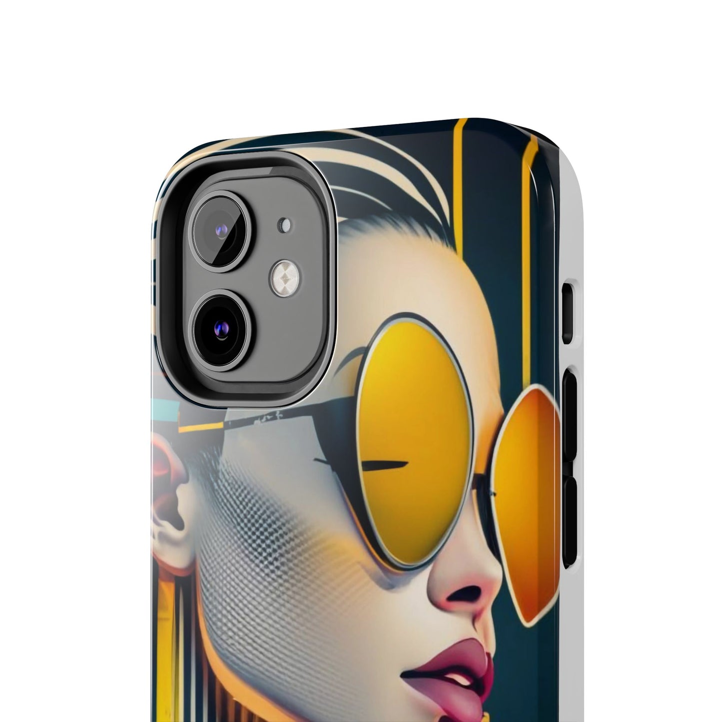 Shinkawa-Inspired Sunglasses Woman Tough Phone Case