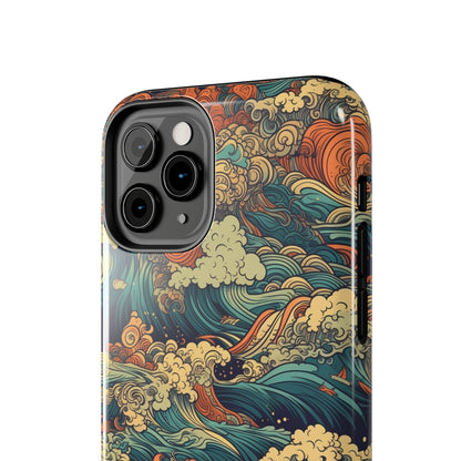 Colorburst Coast - Wave of Colors - Tough Phone Case