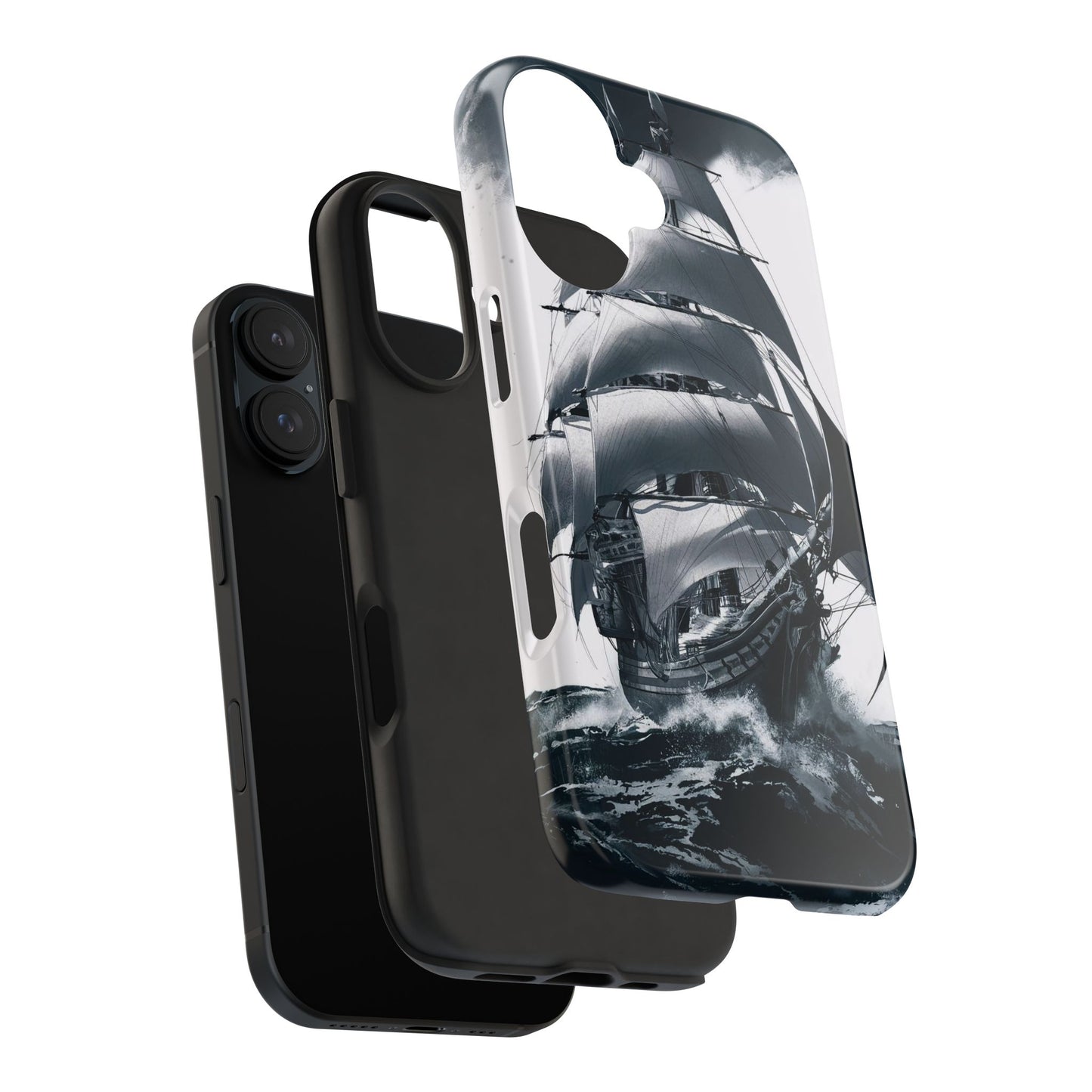 Tempest Voyage Pirate Ship Tough Phone Case