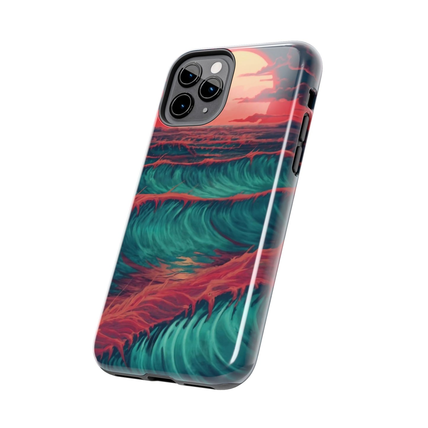 Sunset Waves ToughShield Case