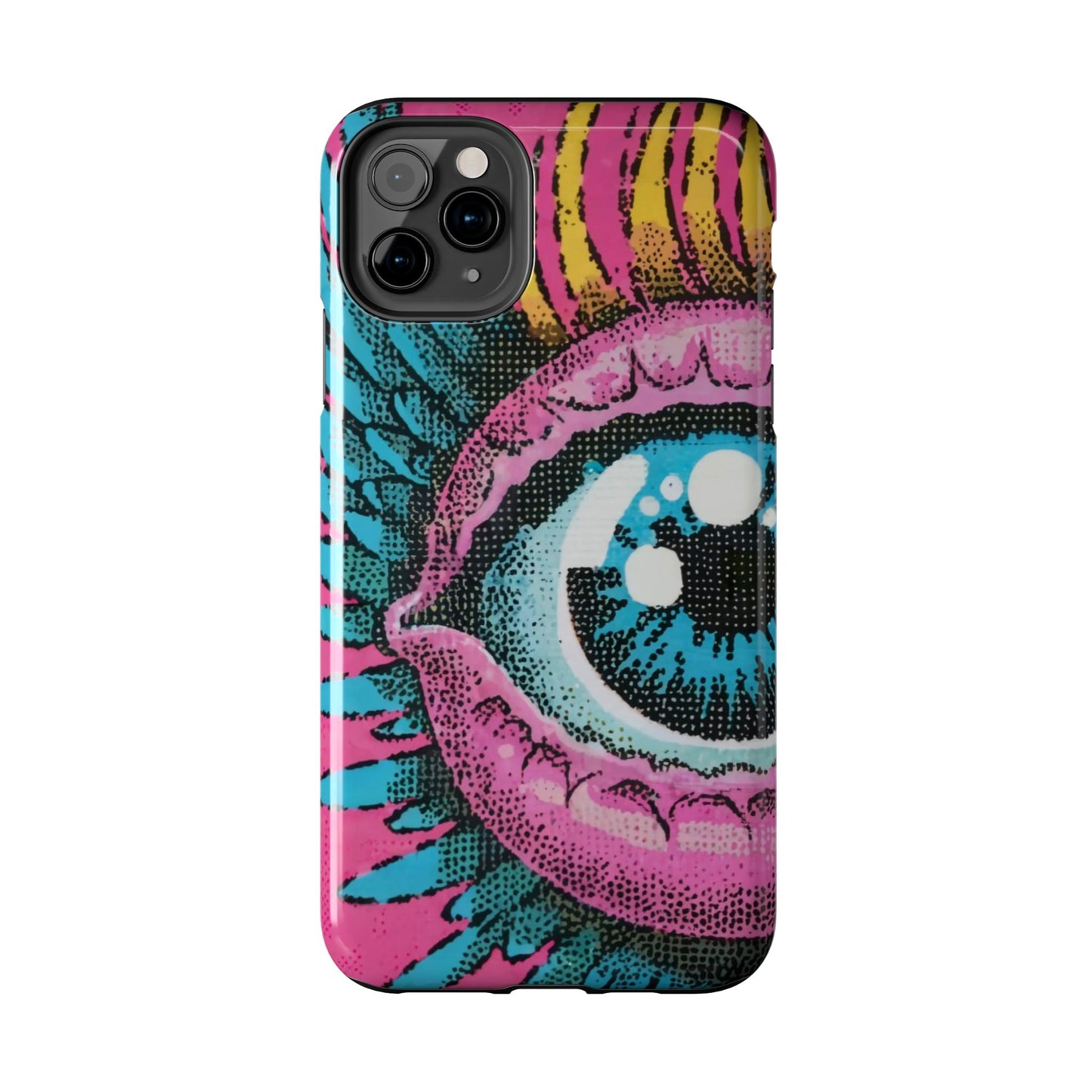 Blue Wing Vision Tough iPhone Case