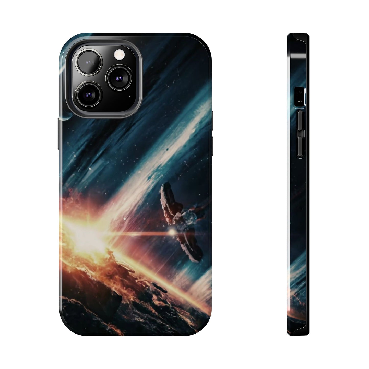 Celestial Voyage Space Scene Tough Phone Case