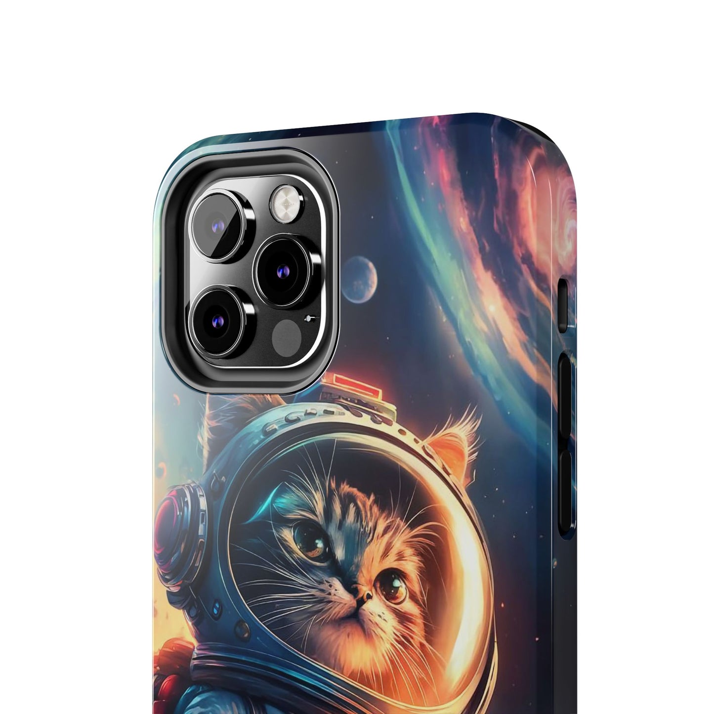 Cosmic Kitty Space Explorer Tough Phone Case