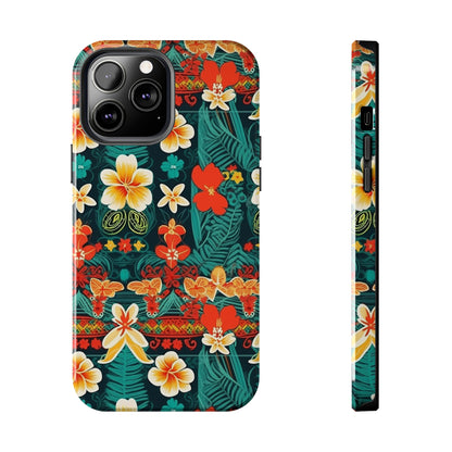 Hibiscus Haze - Hawaiian Tough Phone Case