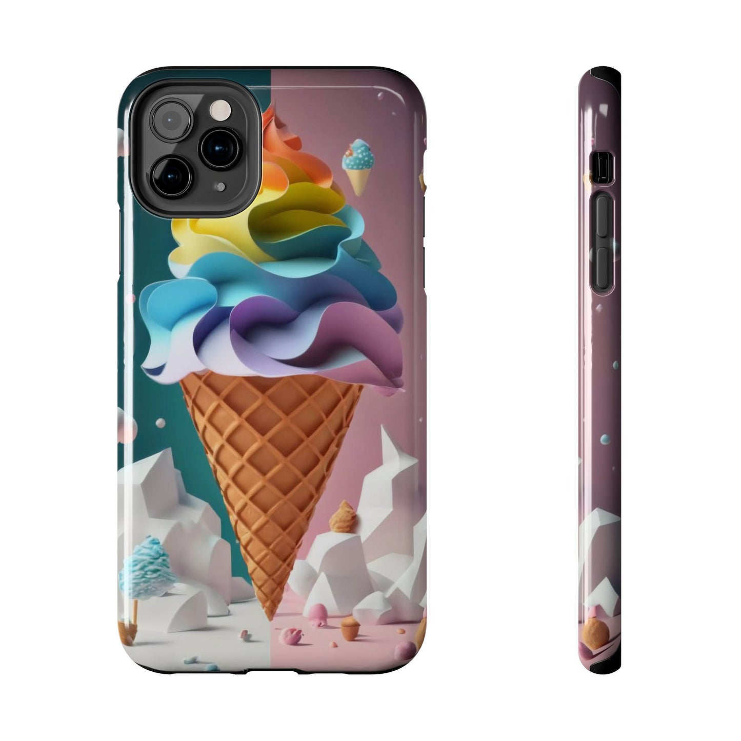 Swirling Scoops Defender Case