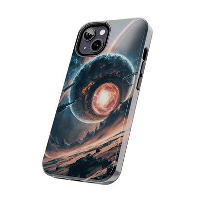 Cosmic Implosion Planet Tough Phone Case