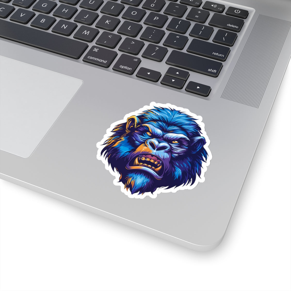 Blue Fury Yeti Vinyl Sticker