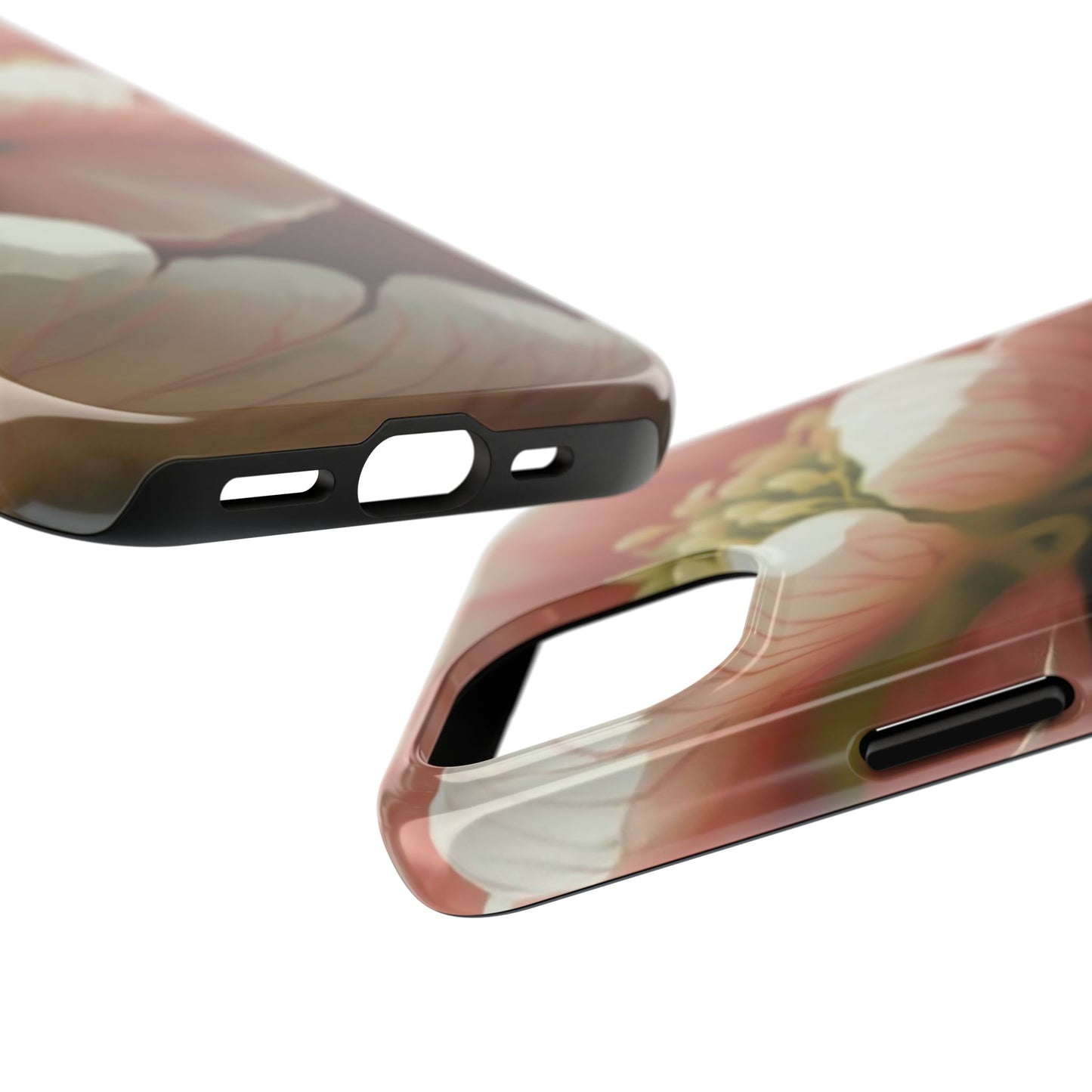 Pink Petal Watercolor Bloom Tough Phone Case