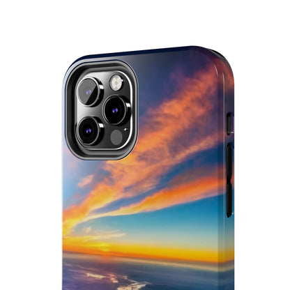 Celestial Sunset Earth View Tough Phone Case