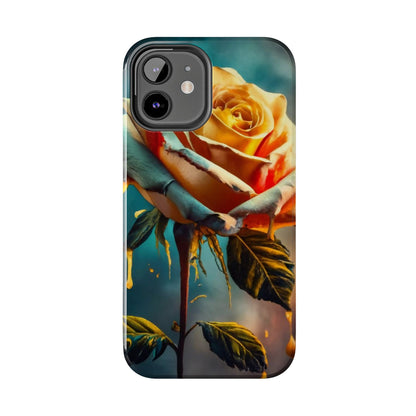 Golden Rose Elegance Tough Phone Case