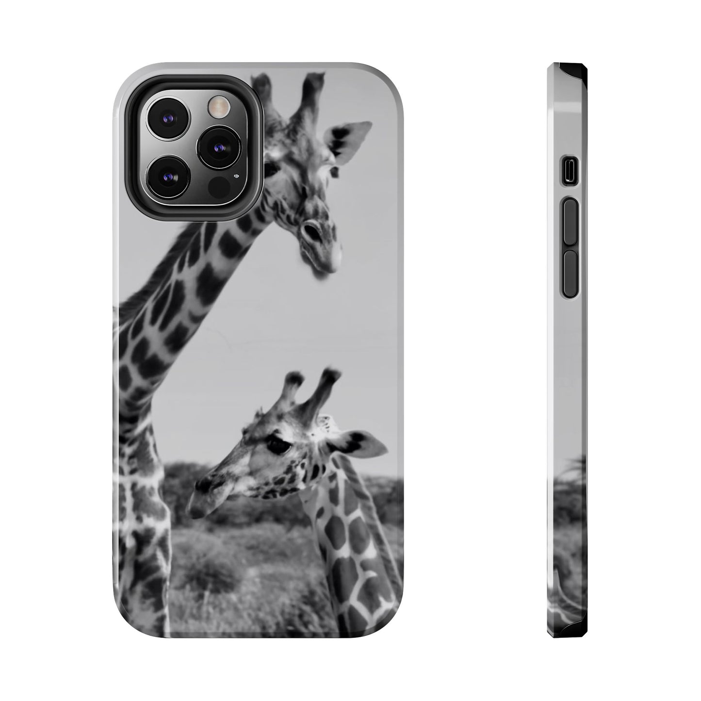 Monochrome Giraffe Guardian Case