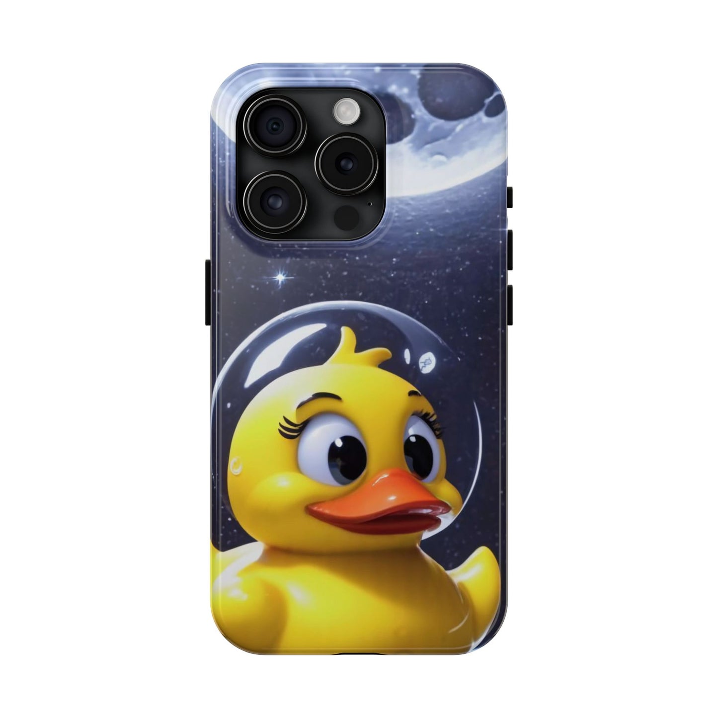 Lunar Space Duck Adventure Tough Phone Case